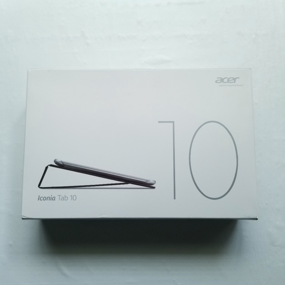 Acer Iconia Tab 10 Tablet Aluminum Body white NIB - Picture 2 of 16